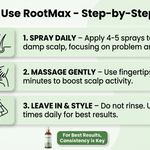 RootMax Hair Spray 100ml Detail